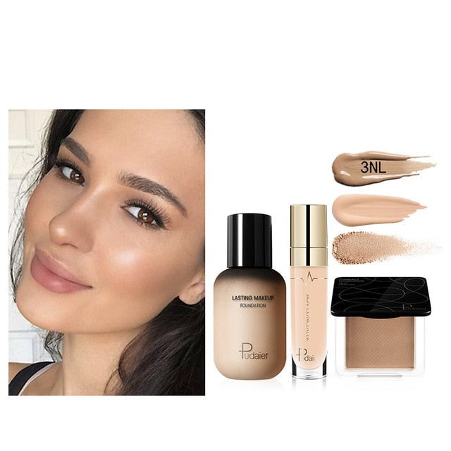 Pudaier Face Foundation Makeup Set